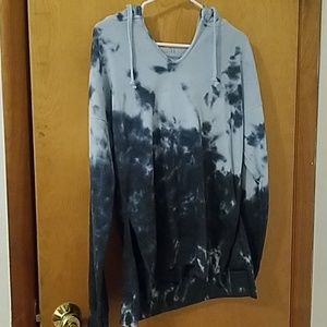 Blue the dye hoodie